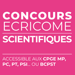 Concours Ecricome Scientifiques